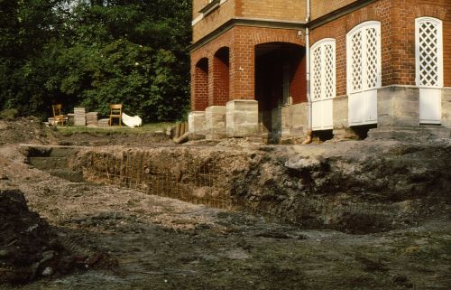 Mauerbau Juli 1986