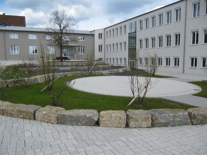 Mittelschule Oeslau Schulhof